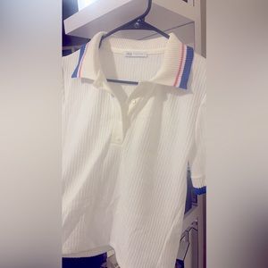 Zara nice pink and blue top